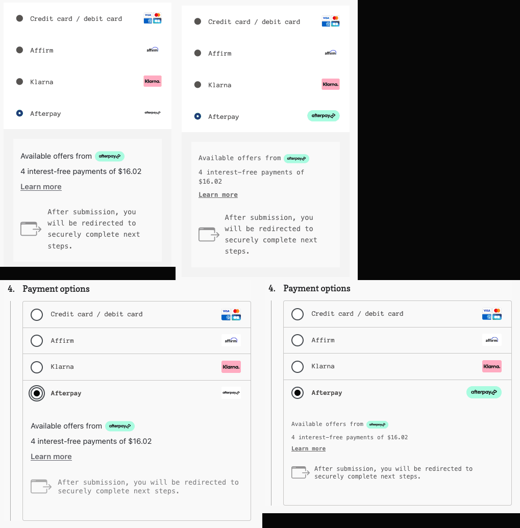 deli afterpay comparison