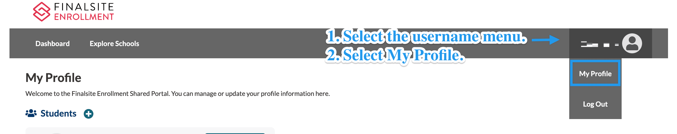 My Profile page navigation.png
