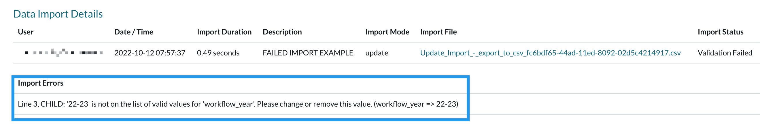 image highlighting import error
