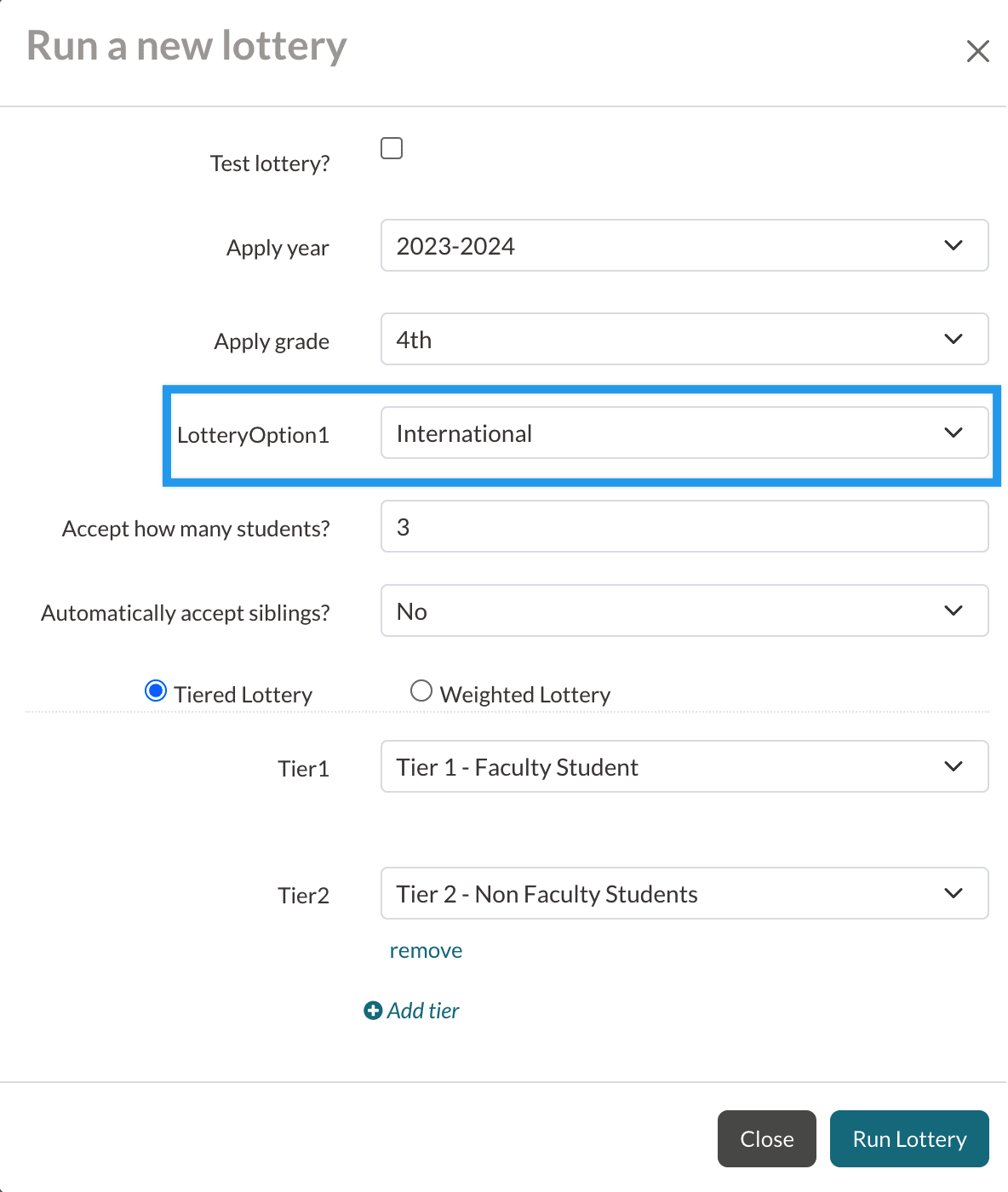 Running a lottery with a Lottery option1 criteria.png