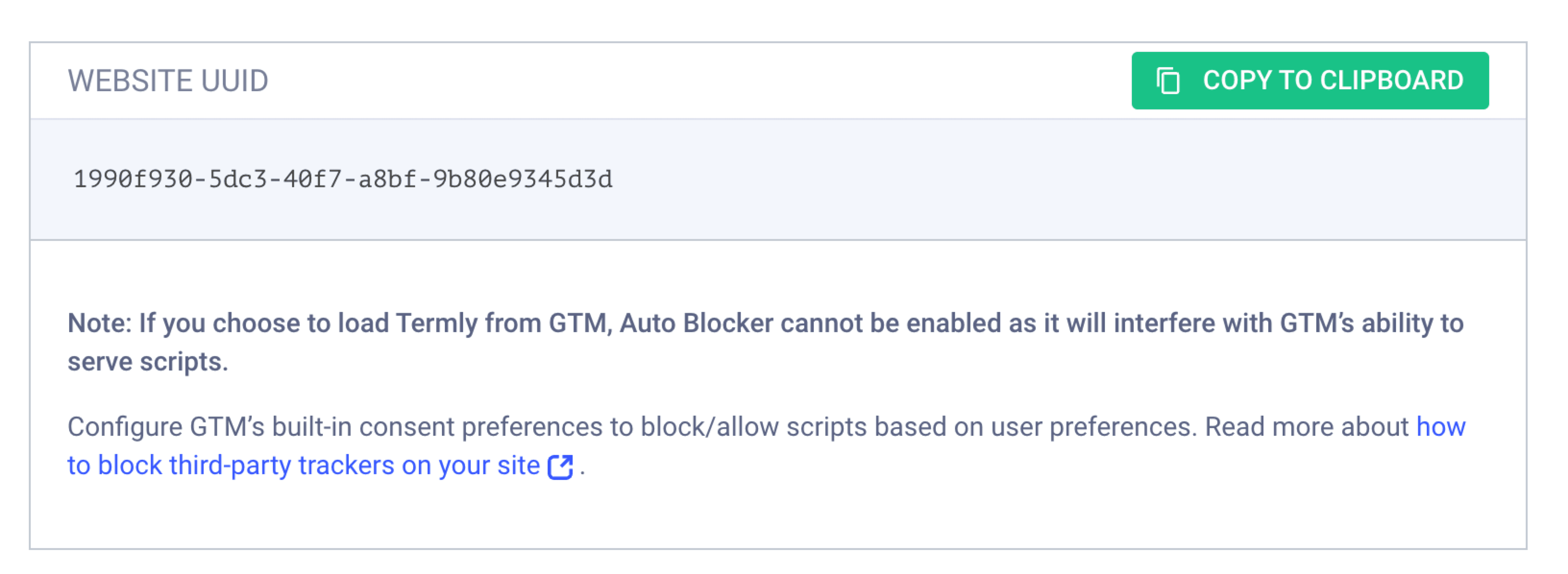 Website UUID Section on the Termly website.png