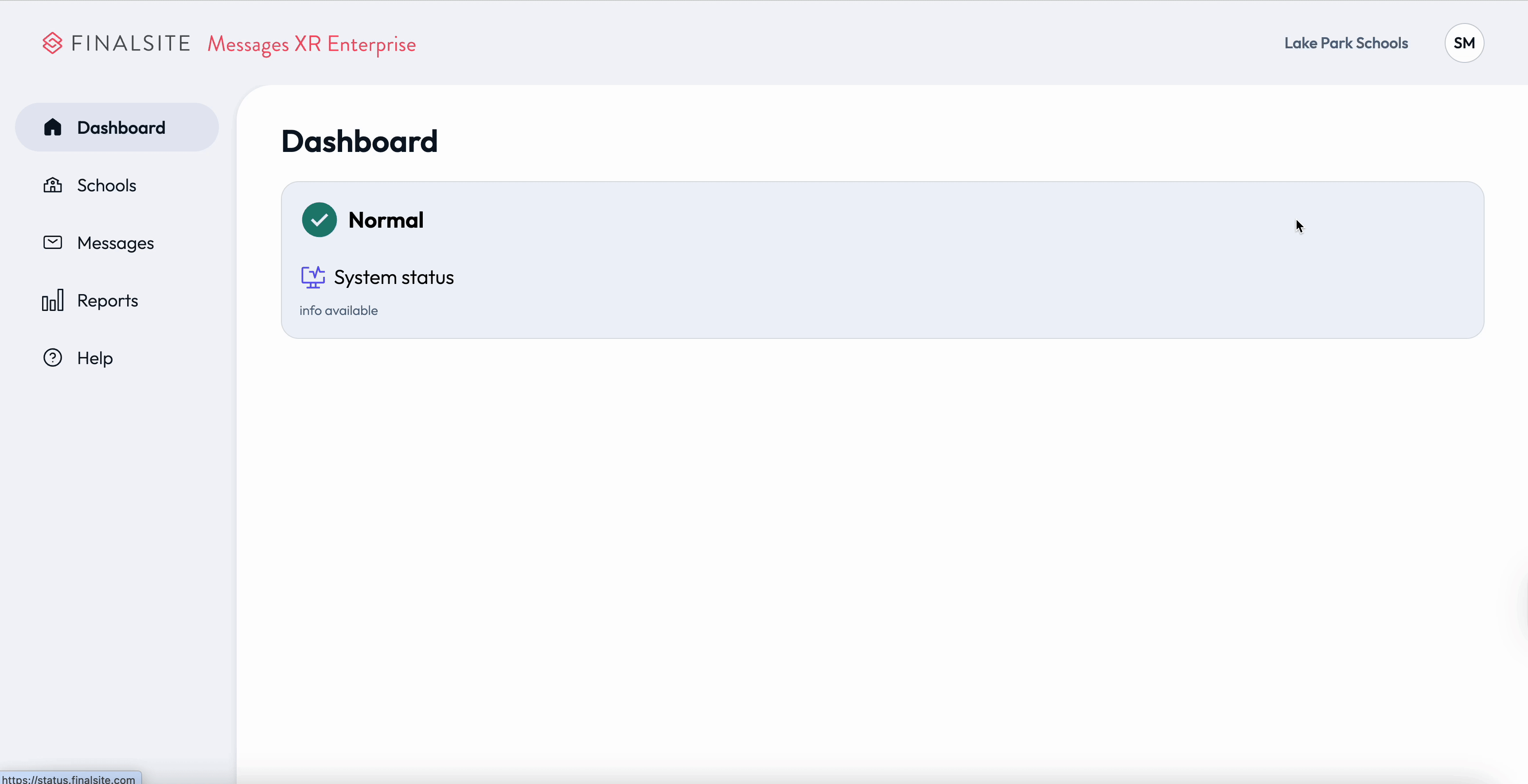 GIF that demonstrates how families navigate to the Uploaded Documents section under their profile