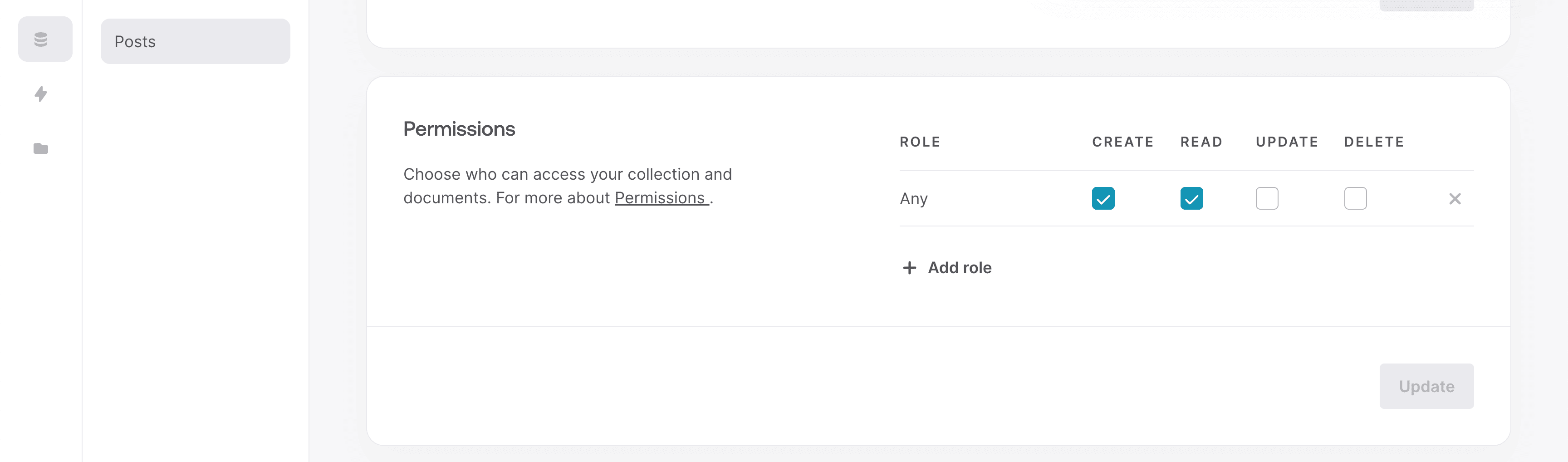Setting up Permissions