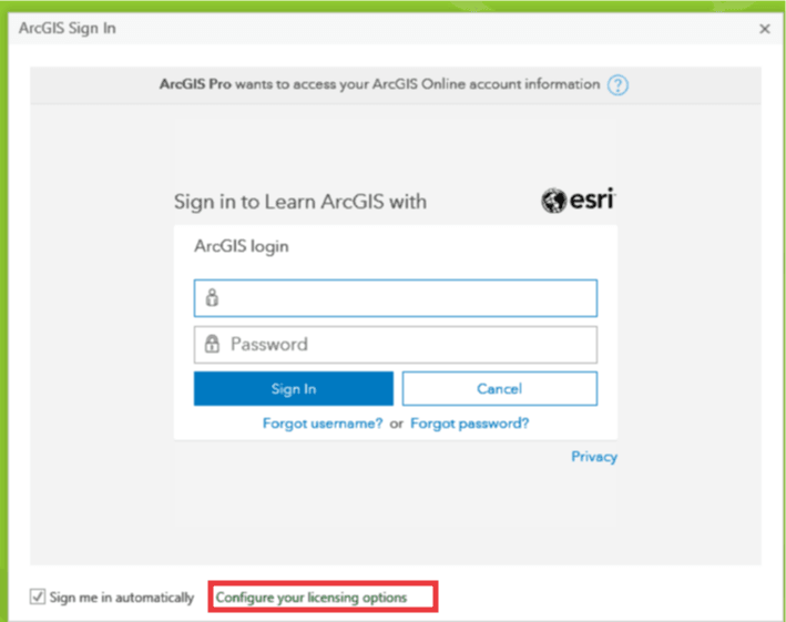 Arcgis License Renewal Geographic Information Science