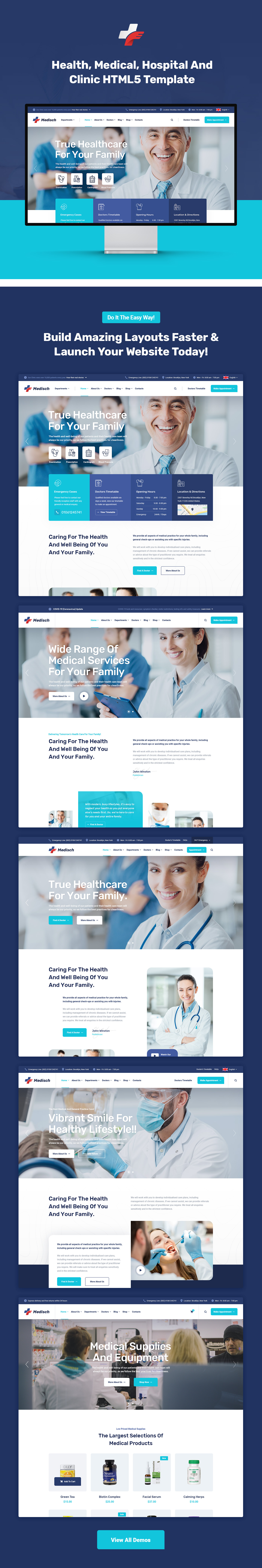 Medisch - Health & Medical HTML5 Template - 1