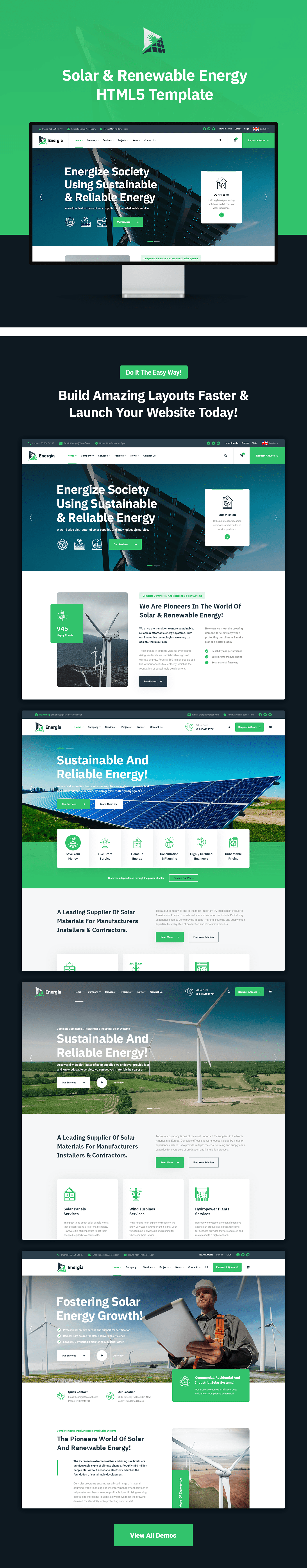 Energia - Renewable Energy HTML5 Template - 1