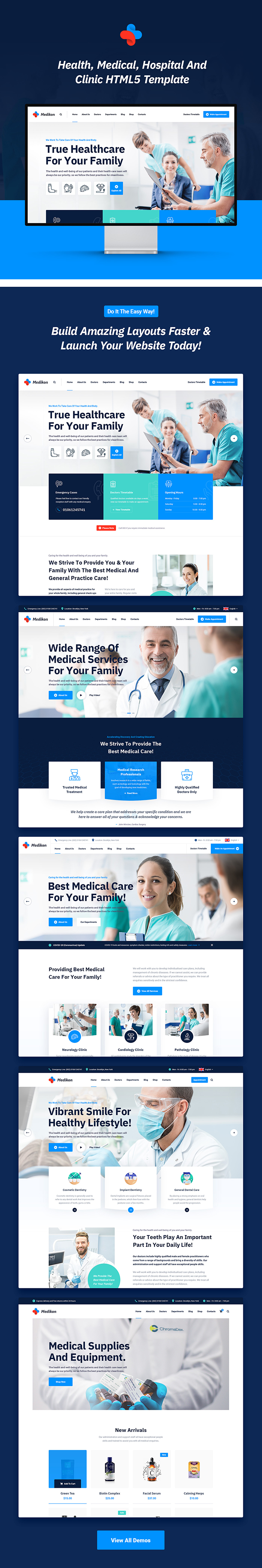 Medksy -Health Medical Clinic HTML5 Template - 1