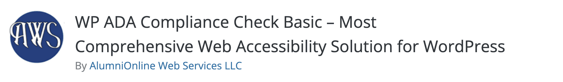 accessibility for WordPress