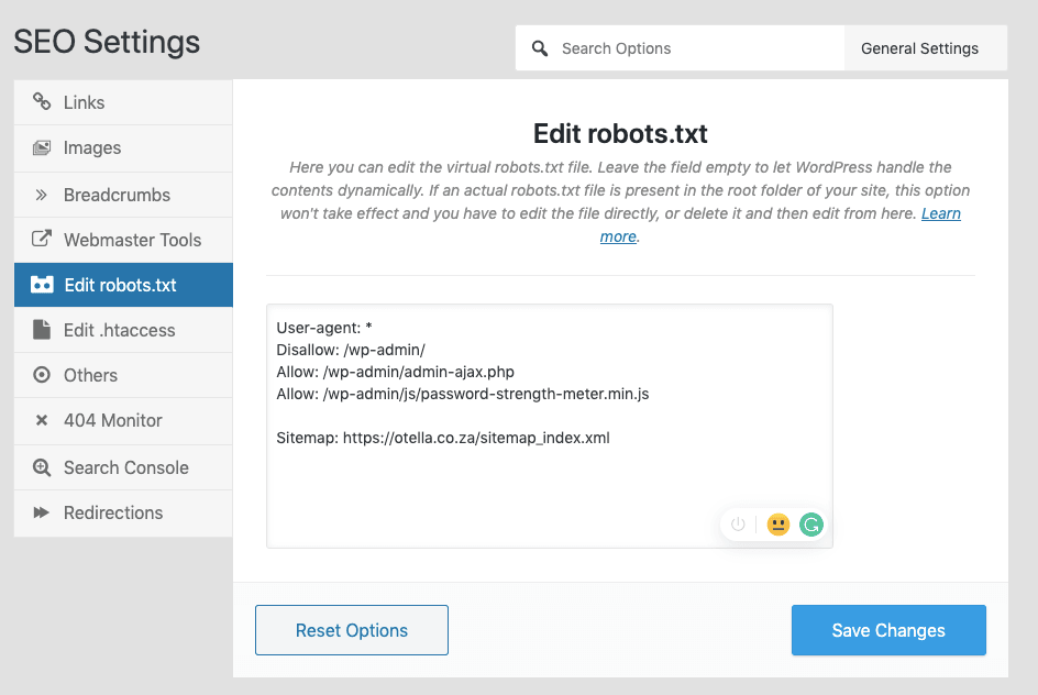 allow js robots txt